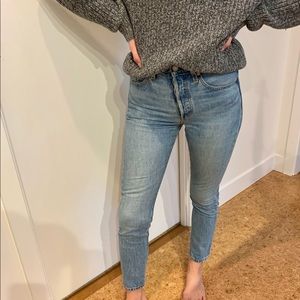 Levi’s 501 high-rise skinny jean